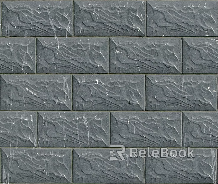 brick wall gray exterior wall stone texture