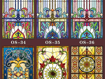 colored windows texture (ID:ffacg57695)
