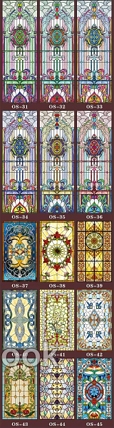 colored windows texture