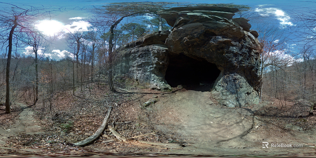 Wild Cave HDR texture