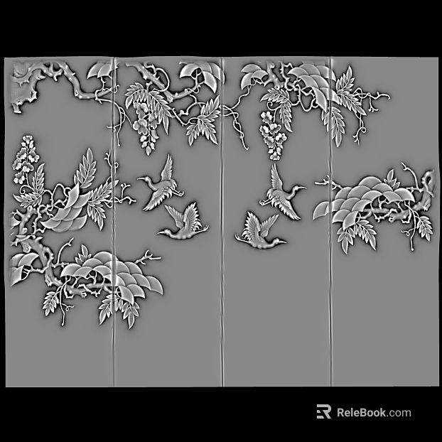 Black and White Bump texture