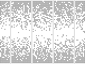 Perforated metal plate with gradient perforated plate texture (ID:ffach801456)