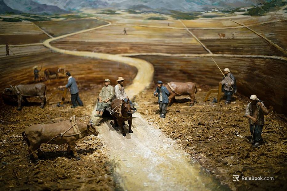 landscape painting texture