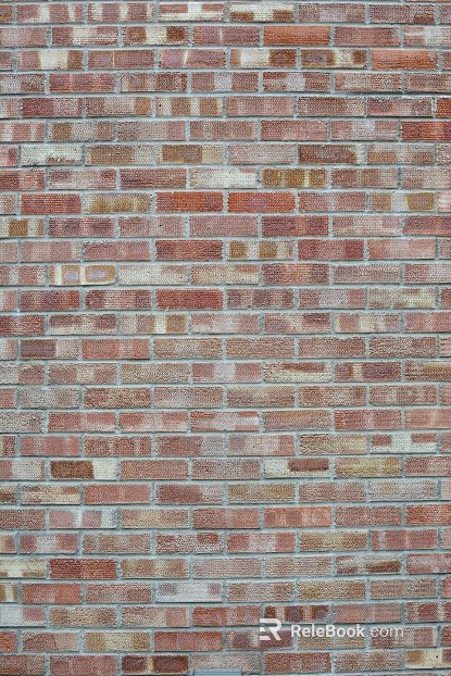 Brick wall light red exterior wall brick texture