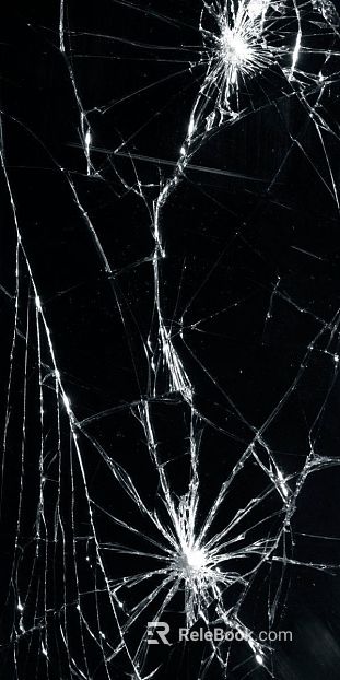 Broken glass texture