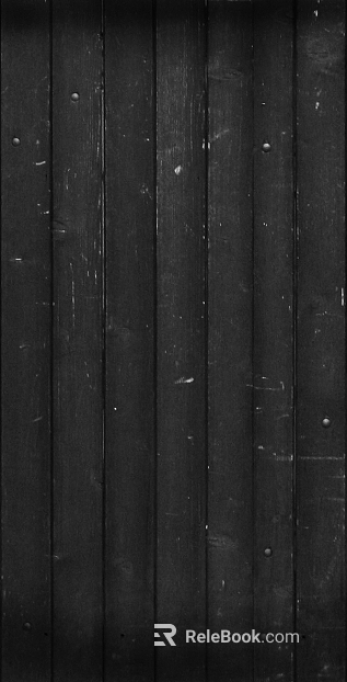 Wooden panel black aluminum square grid texture
