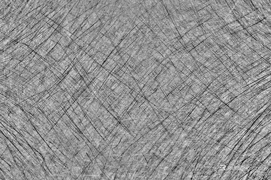 Silver gray brushed metal decorative surface texture