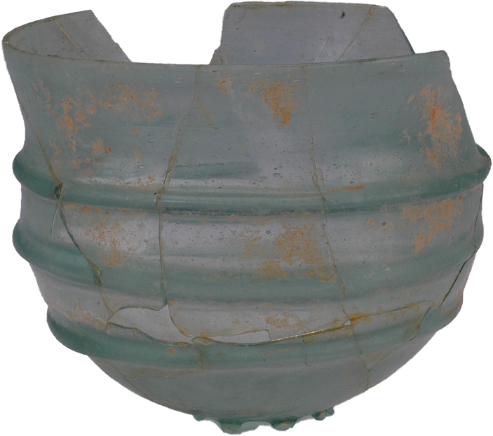 turquoise broken glass container texture