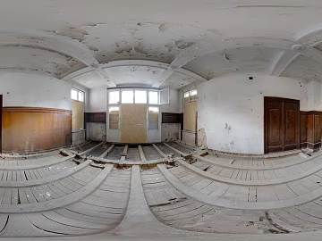 Modern Interior Dilapidated Decoration Apartment Daytime HDR texture (ID:ffach682546)