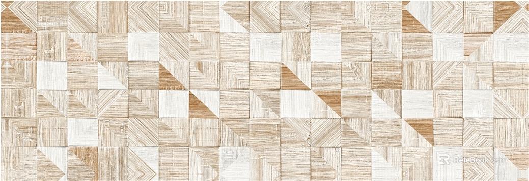 wood grain mosaic texture