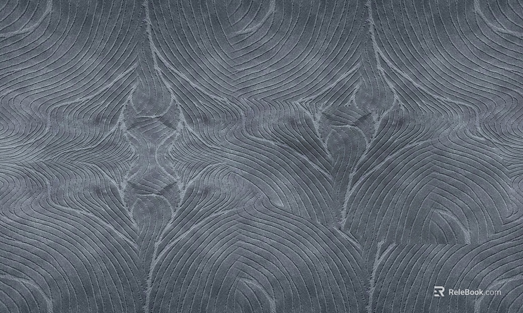 Dark gray corrugated texture flannel wall soft texture
