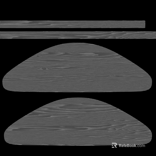 Dark gray wood grain furniture board texture
