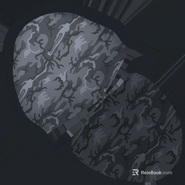 Dark gray camouflage fabric soft fabric texture
