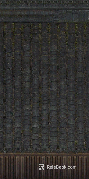 Green tile texture