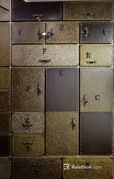cabinet dark furniture texture
