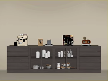 Dark Grey Wood Grain Sideboard Restaurant Furniture texture (ID:ffaeh549301)