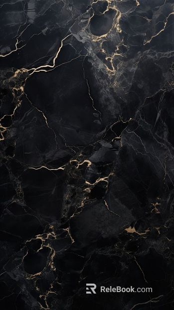 Light Luxury Black Gold Marble Wall and Ground Stone texture