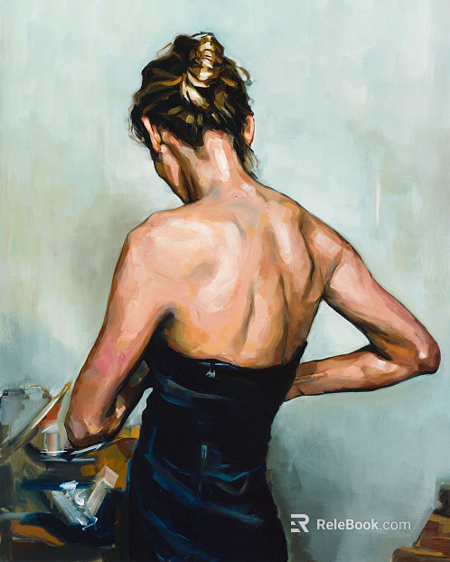 figure painting texture