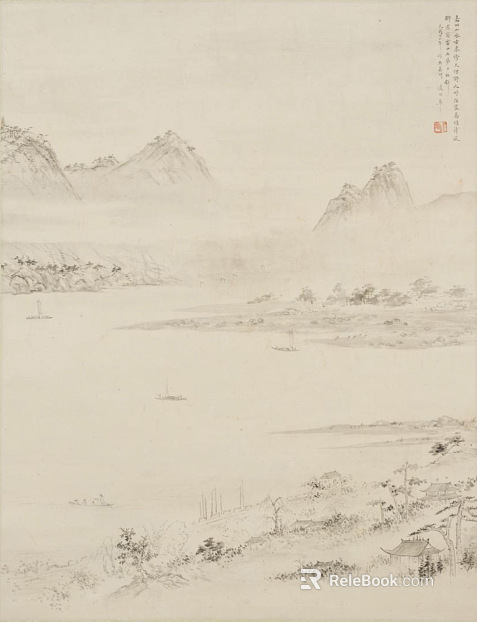 landscape painting texture