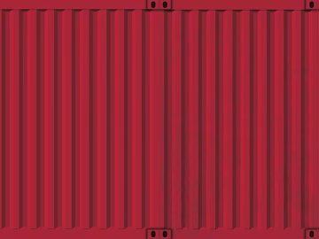 Red Corrugated Container Industrial Sheet texture (ID:ffaeh402439)
