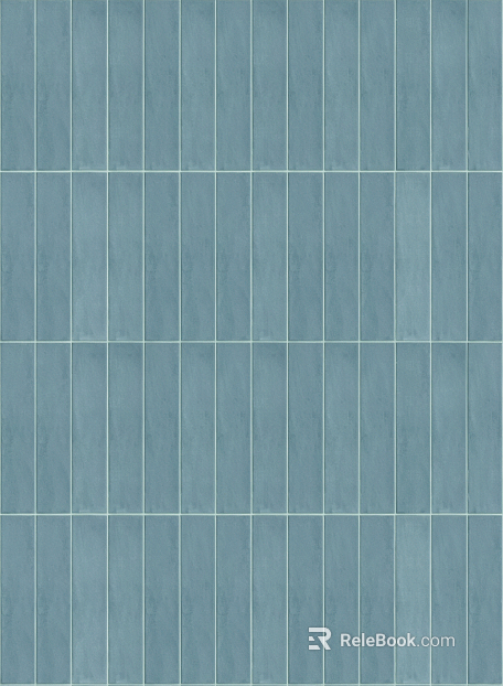 Toilet wall brick light blue strip brick small fresh wall brick texture