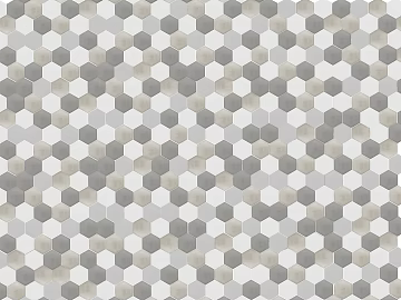 Hexagonal brick net red hexagonal small brick texture (ID:ffaag11729)