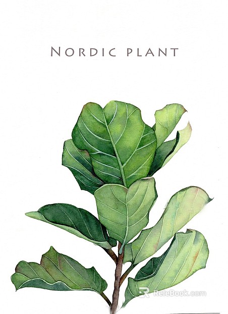 Flower Painting Hanging Painting Decorative Painting Plant Painting texture