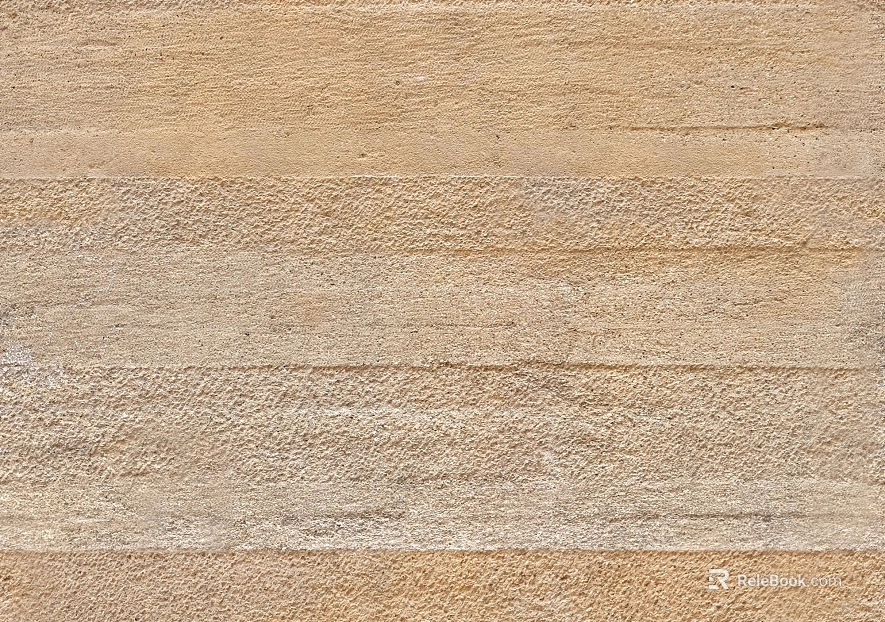 Outdoor wall orange concrete rice texture