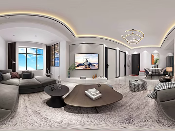 Indoor Home Decoration Guest Restaurant Daytime HDR Map texture (ID:ffabg09031)