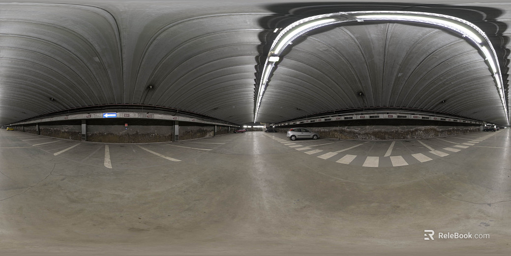 Indoor Parking Space HDR texture