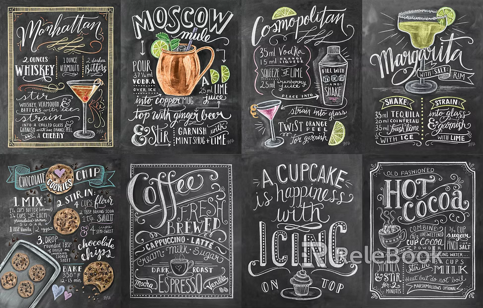 blackboard painting texture