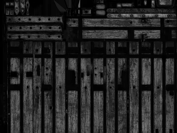 Industrial style dilapidated wooden door retro gate texture (ID:ffaeh468539)