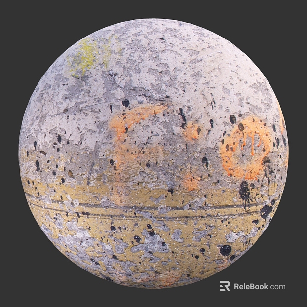 Graffiti PBR texture