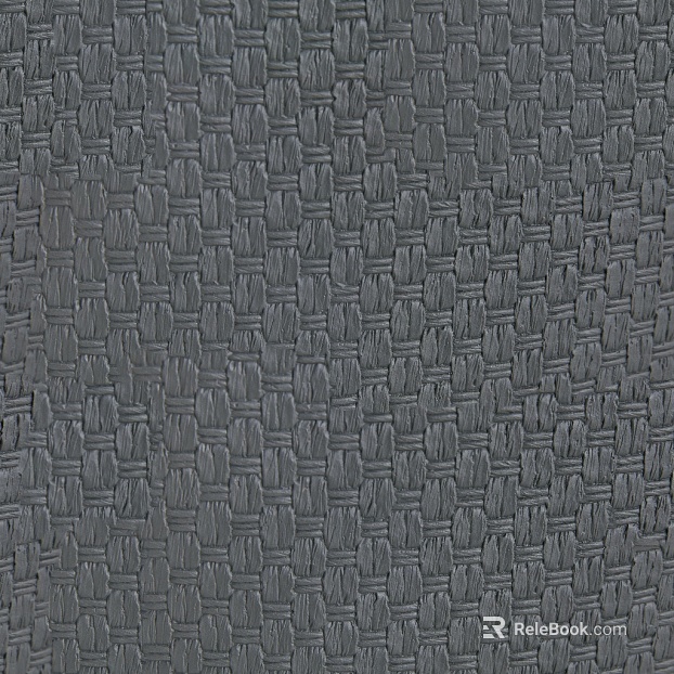 Dark gray woven leather soft fabric texture