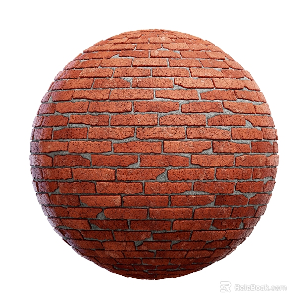 Brick wall PBR texture
