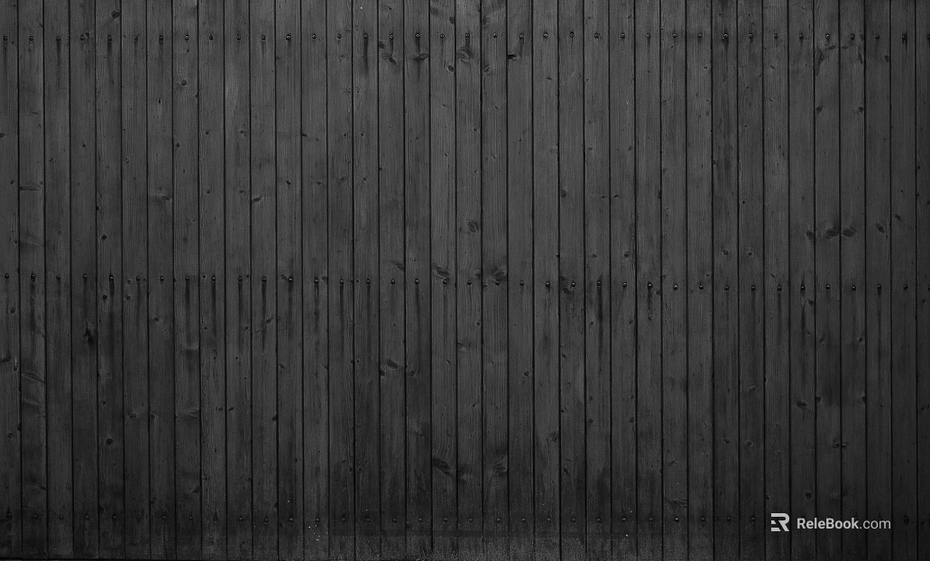 Wood Panel Black Outdoor Anticorrosive Wood texture