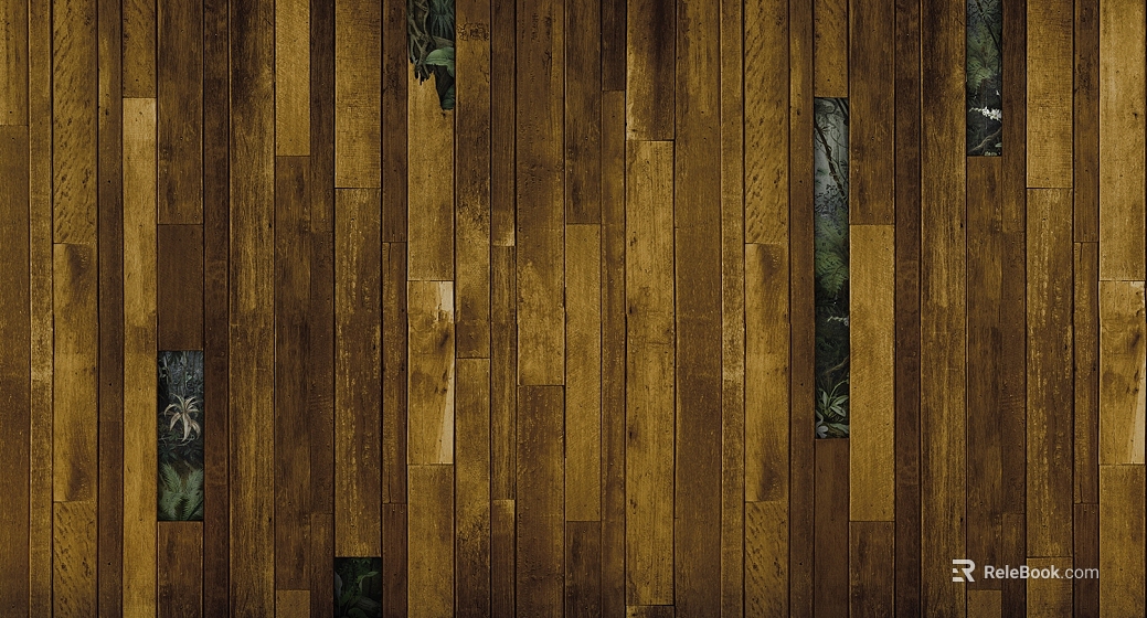 Wooden panel texture