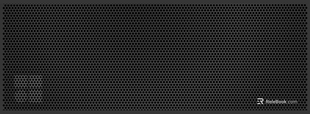 Black perforated sheet metal industrial wind wall texture