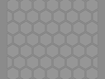 Hexagonal Brick 3d model
