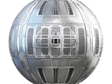 Space capsule PBR texture (ID:ffach086824)