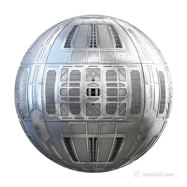 Space capsule PBR texture