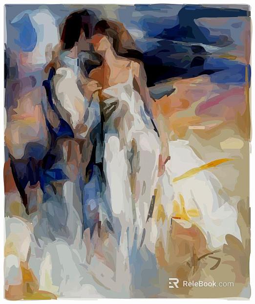 abstract painting texture