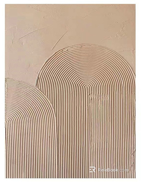 Modern m brown texture abstract painting texture