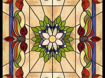 European-style retro painted glass texture (ID:ffach209290)