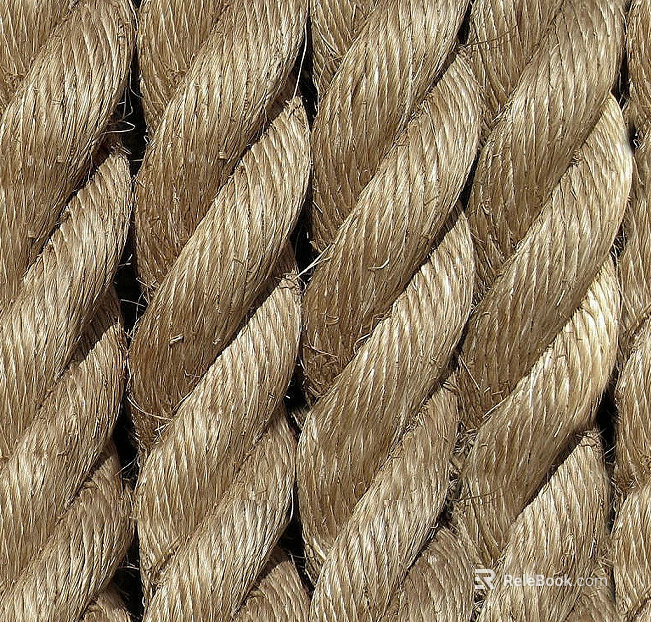 Hemp rope texture