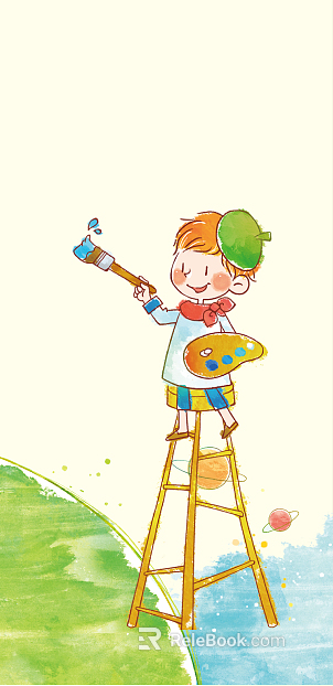 cartoon painting texture
