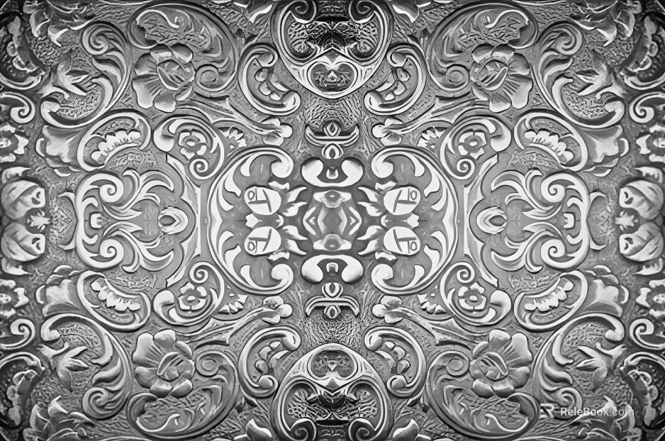 Black and White Bump texture