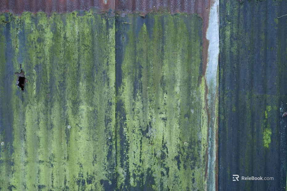Painted metal texture