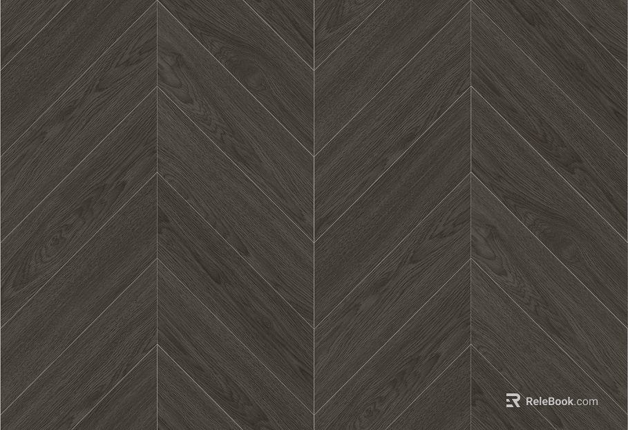 Wood floor dark fish bone seamless texture