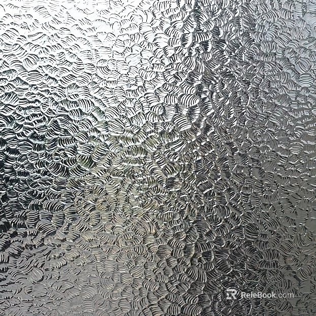 printed glass texture